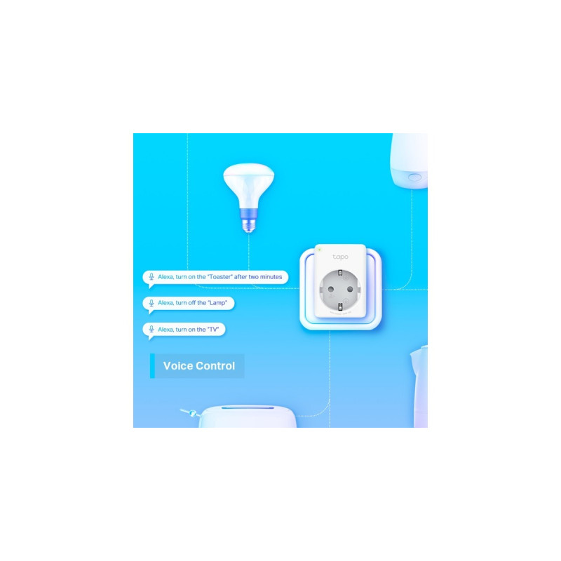 TP-Link Tapo P100, Schaltsteckdose(weiß, 4er Pack)
