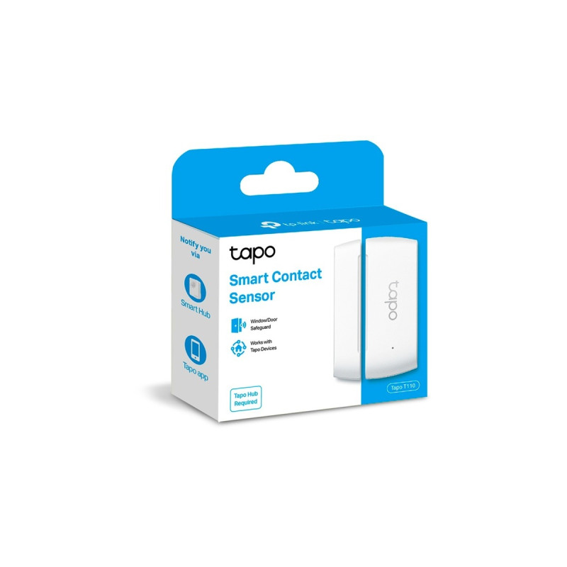 TP-Link Tapo T110 Smart Tür/Fenster Sensor, Öffnungsmelder(weiß)