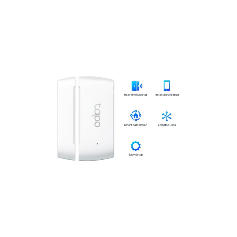 TP-Link Tapo T110 Smart Tür/Fenster Sensor, Öffnungsmelder(weiß)