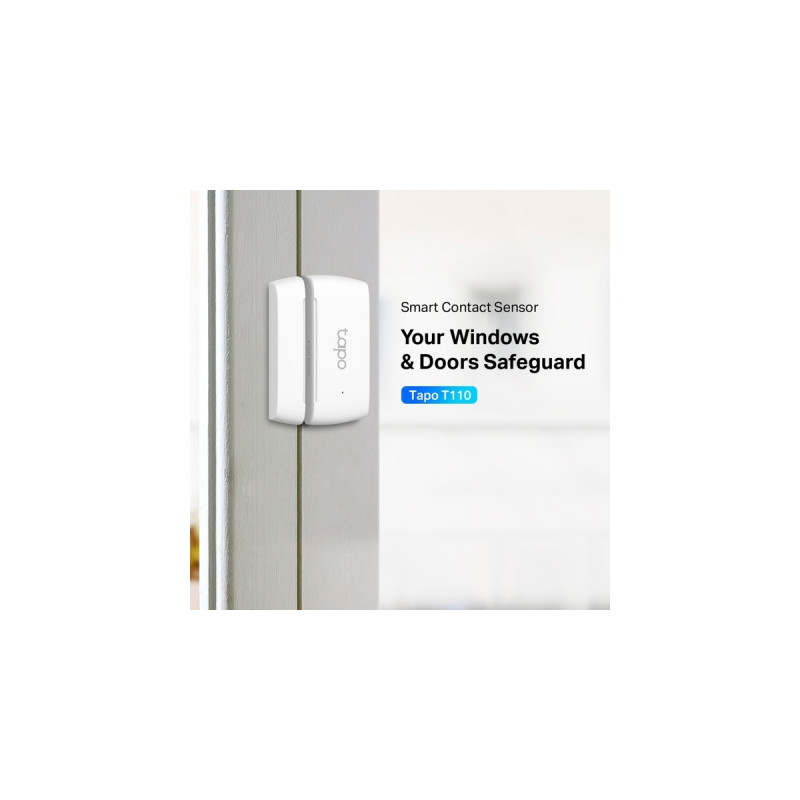 TP-Link Tapo T110 Smart Tür/Fenster Sensor, Öffnungsmelder(weiß)