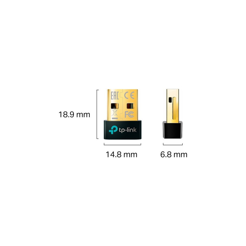TP-Link UB5A Bluetooth 5.0 Nano USB , Bluetooth-Adapter(schwarz)