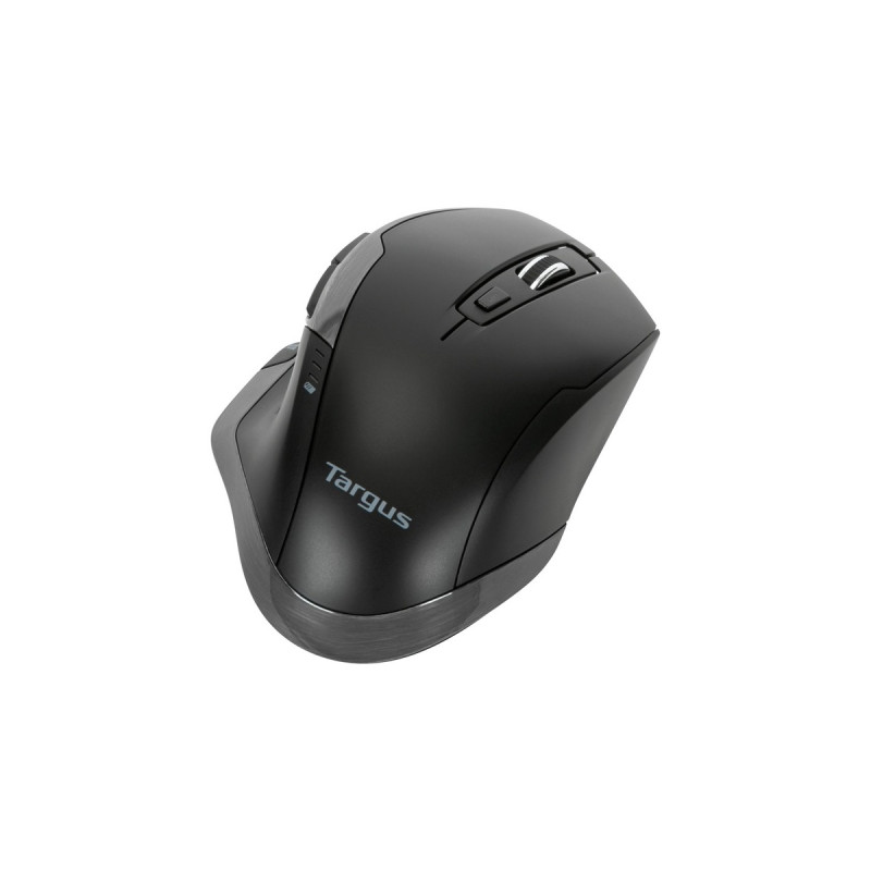 Targus Anti Microbial Ergonomic Blue Trace Maus(schwarz)