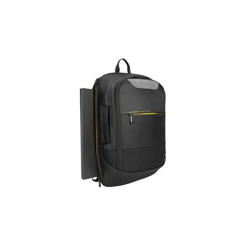 Targus CityGear Convertible, Rucksack(schwarz, bis 39,6 cm (15,6