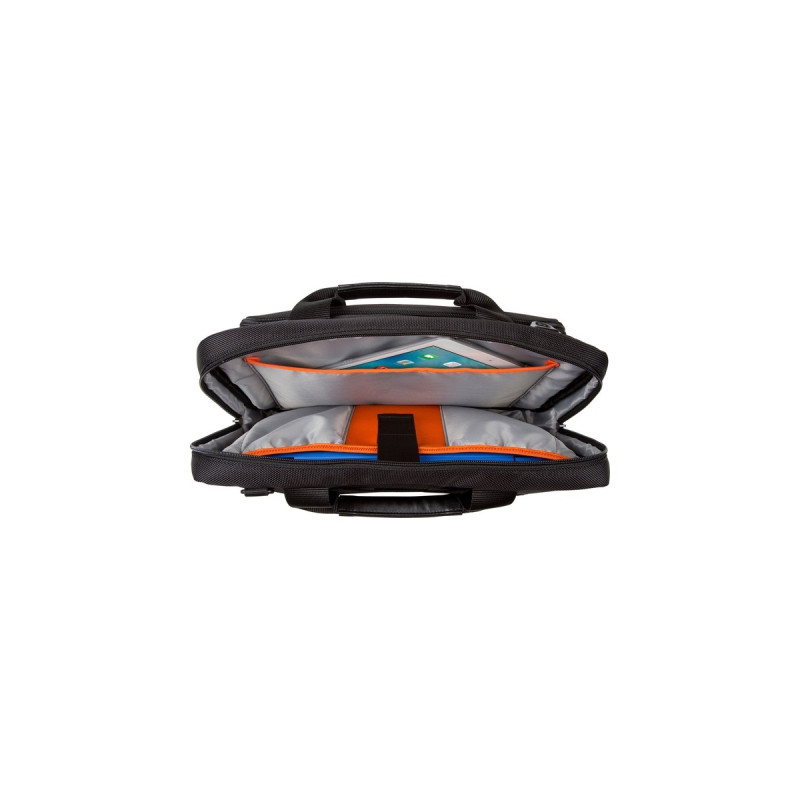 Targus CitySmart Essential, Notebooktasche(schwarz/grau, bis 35,6 cm (14