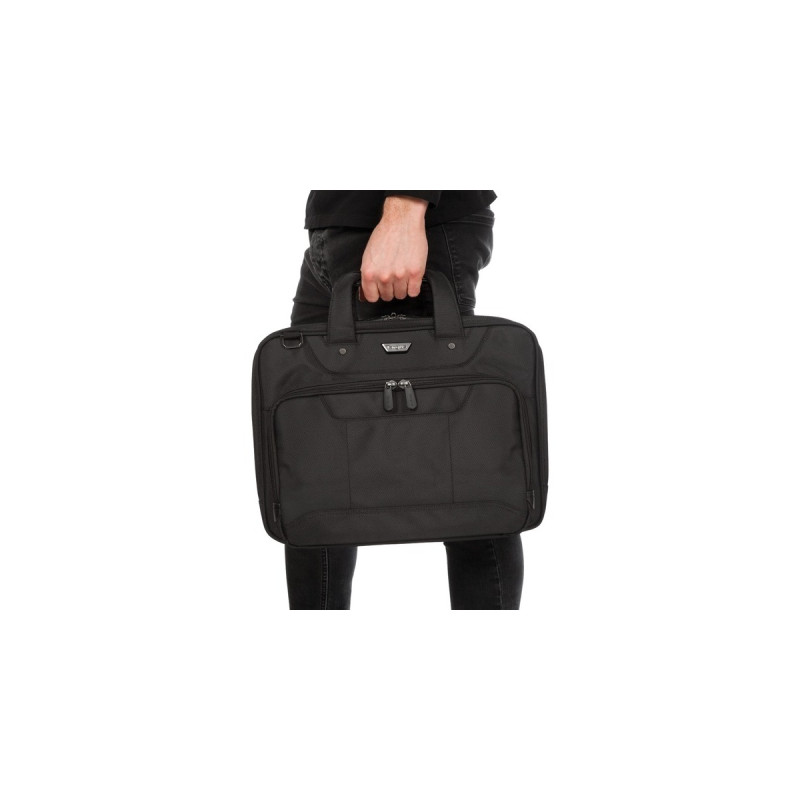 Targus Corporate Traveller Topload Case 15,6”, Notebooktasche(schwarz, bis 39,6 cm (15,6