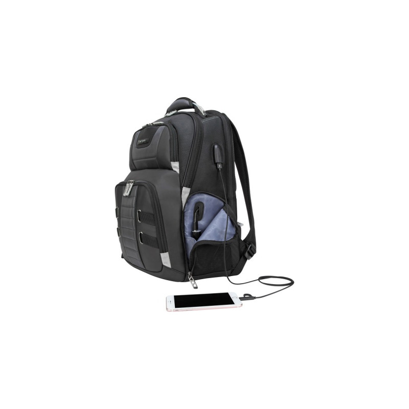 Targus DrifterTrek M/F , Rucksack(schwarz, bis 39,6 cm (15,6