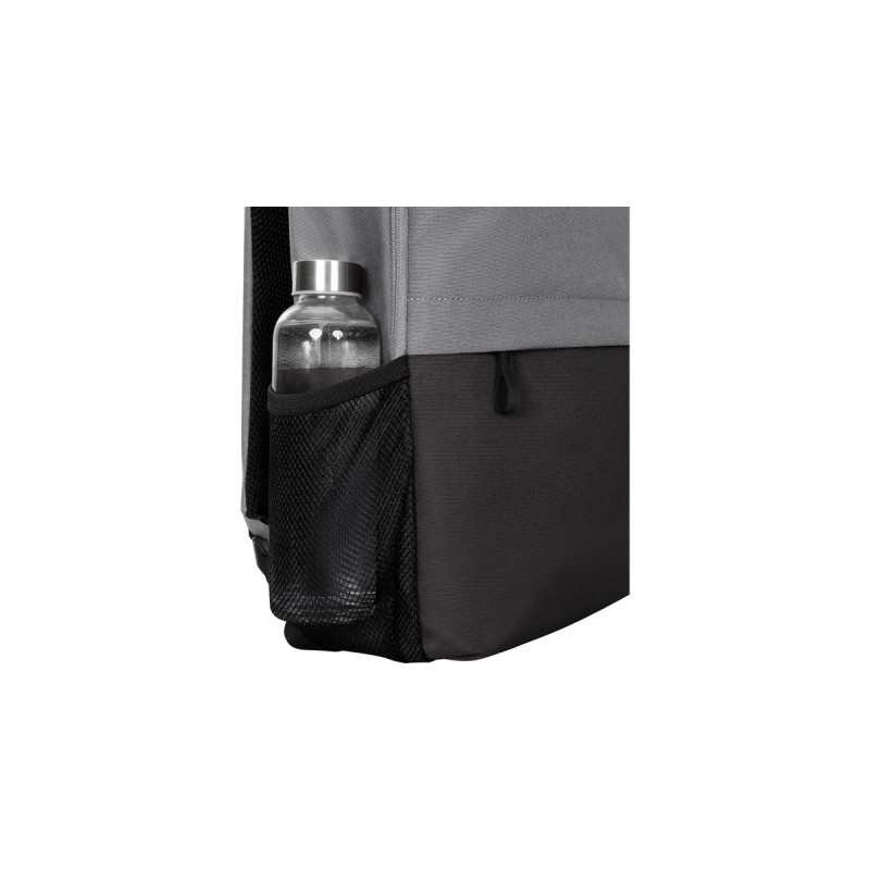 Targus Sagano EcoSmart Campus-Rucksack(schwarz/grau, bis 39,6 cm (15,6