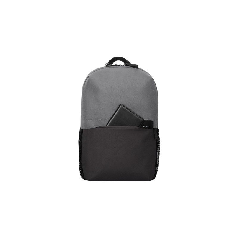 Targus Sagano EcoSmart Campus-Rucksack(schwarz/grau, bis 39,6 cm (15,6