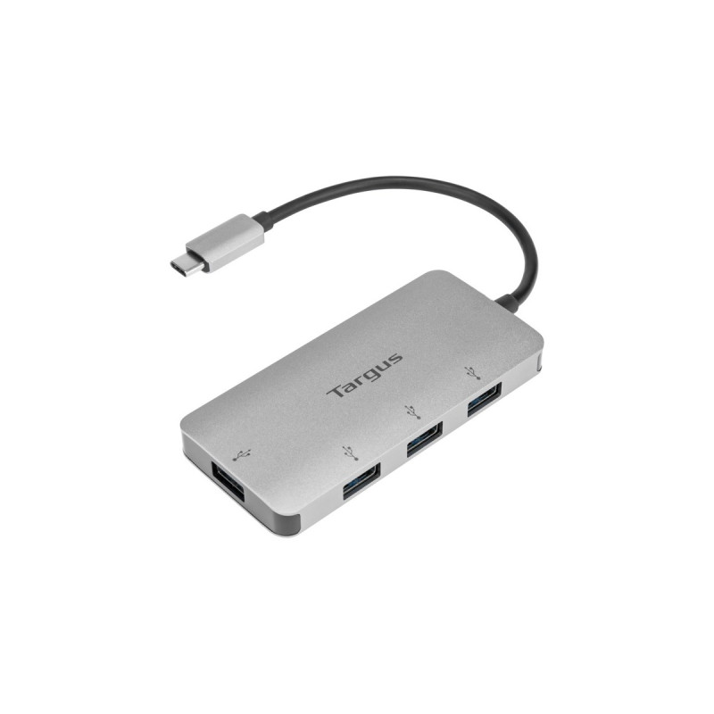 Targus USB-C-Hub an 4x USB-A, USB-Hub(silber)