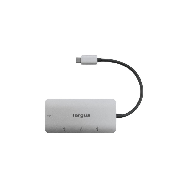 Targus USB-C-Hub an 4x USB-A, USB-Hub(silber)