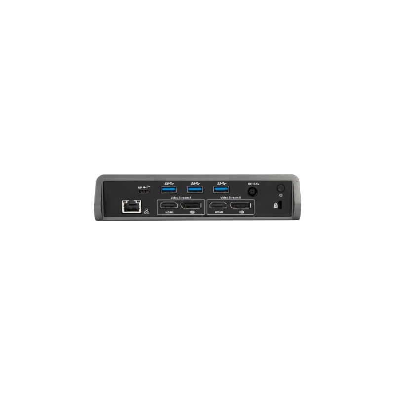 Targus Universal USB-C DV4K, Dockingstation(schwarz, 60 W, USB-C, Thunderbolt 3, HDMI, DisplayPort)