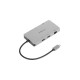 Targus Universal USB-C DV4K, Dockingstation(silber, 100 W, USB-C, HDMI, 4K)