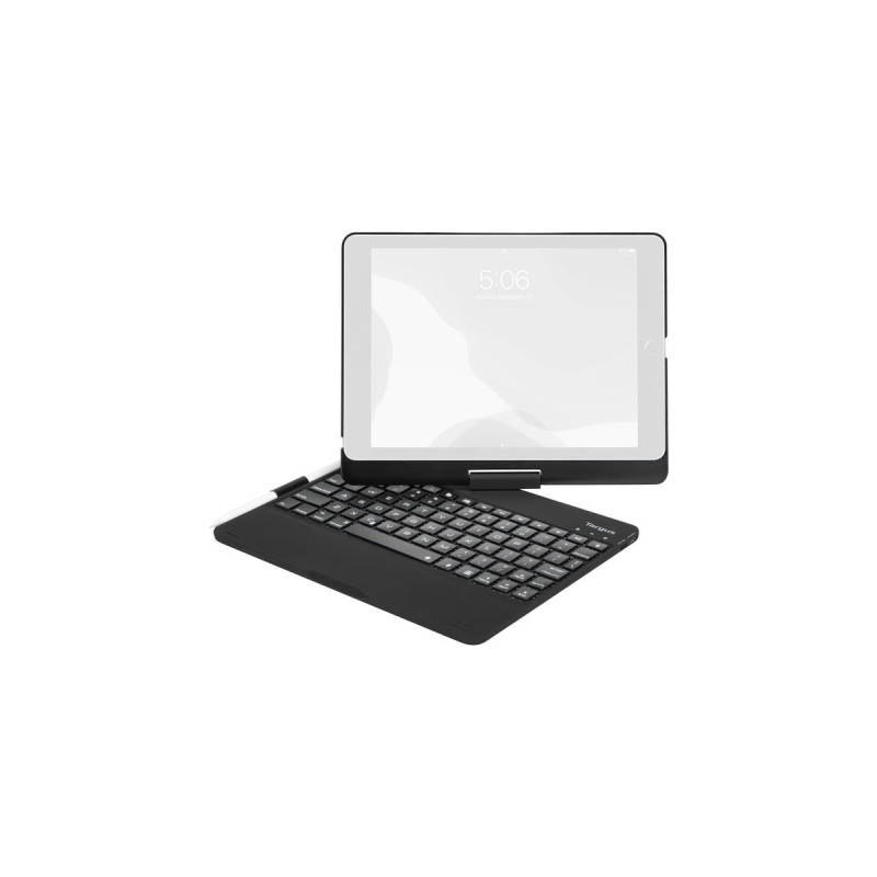 Targus VersaType Case, Tastatur(schwarz, DE-Layout, für iPad 10.2