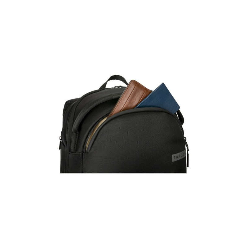 Targus Work+ Compact, Rucksack(schwarz, 25 Liter / bis 40,6 cm (16