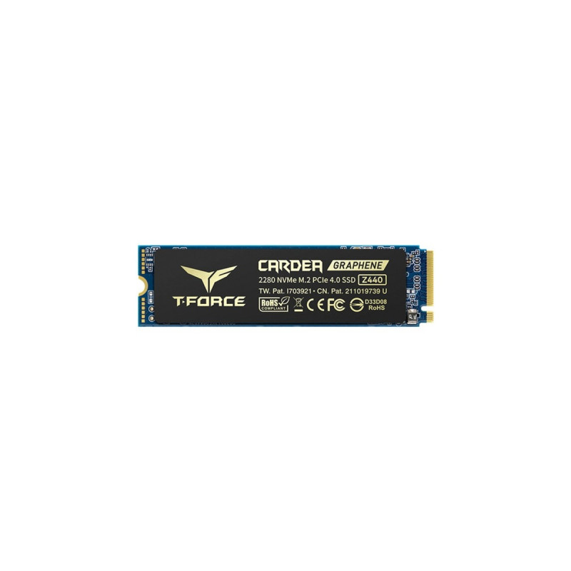 Team Group CARDEA ZERO Z440 2 TB, SSD(schwarz/gold, PCIe 4.0 x4, NVMe 1.3, M.2 2280)