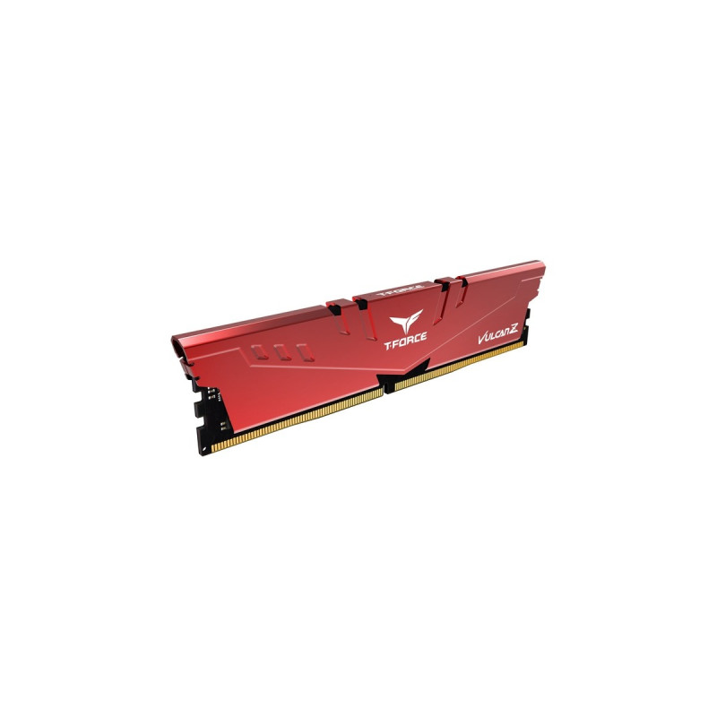 Team Group DIMM 16 GB DDR4-3200 (2x 8 GB) Dual-Kit, Arbeitsspeicher(rot, TLZRD416G3200HC16FDC01, VULCAN Z, INTEL XMP)