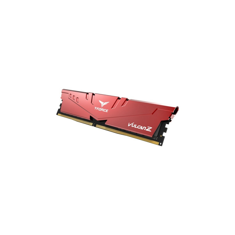 Team Group DIMM 16 GB DDR4-3200 (2x 8 GB) Dual-Kit, Arbeitsspeicher(rot, TLZRD416G3200HC16FDC01, VULCAN Z, INTEL XMP)