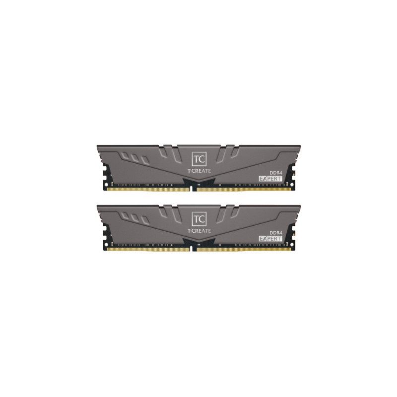 Team Group DIMM 32 GB DDR4-3200 (2x 16 GB) Dual-Kit, Arbeitsspeicher(schwarz, TTCED432G3200HC16FDC01, T-CREATE EXPERT)