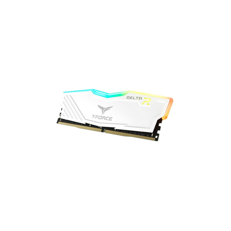 Team Group DIMM 32 GB DDR4-3600 (2x 16 GB) Dual-Kit, Arbeitsspeicher(weiß, TF4D432G3600HC18JDC01, Delta RGB, INTEL XMP)