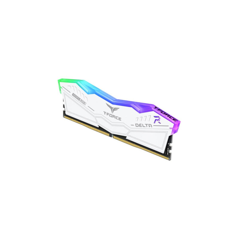 Team Group DIMM 32 GB DDR5-5200 (2x 16 GB) Dual-Kit, Arbeitsspeicher(weiß, FF4D532G5200HC40CDC01, Delta RGB, INTEL XMP)