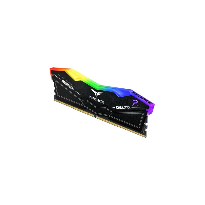 Team Group DIMM 32 GB DDR5-5600 (2x 16 GB) Dual-Kit, Arbeitsspeicher(schwarz, FF3D532G5600HC36BDC01, Delta RGB, INTEL XMP)