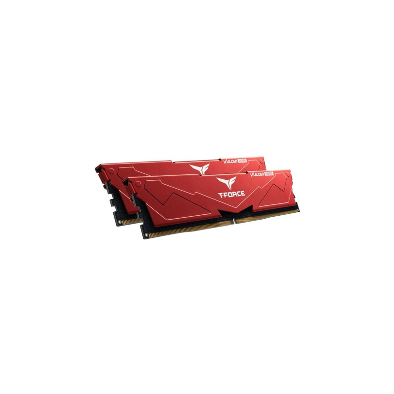 Team Group DIMM 32 GB DDR5-5600 (2x 16 GB) Dual-Kit, Arbeitsspeicher(rot, FLRD532G5600HC36BDC01, VULCAN, INTEL XMP)