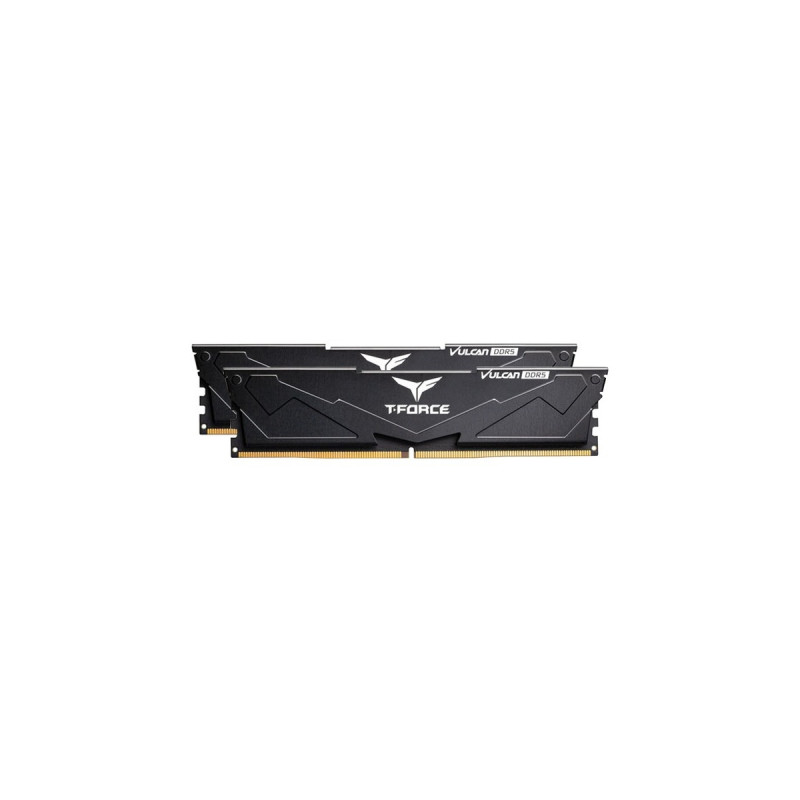 Team Group DIMM 32 GB DDR5-5600 (2x 16 GB) Dual-Kit, Arbeitsspeicher(schwarz, FLBD532G5600HC36BDC01, VULCAN, INTEL XMP)