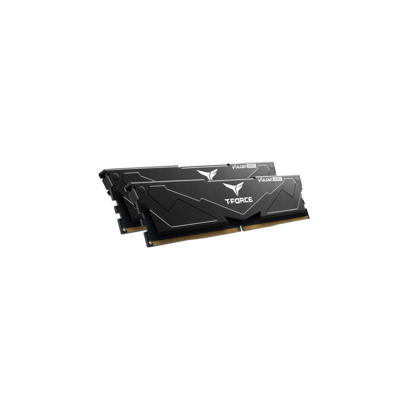 Team Group DIMM 32 GB DDR5-5600 (2x 16 GB) Dual-Kit, Arbeitsspeicher(schwarz, FLBD532G5600HC36BDC01, VULCAN, INTEL XMP)