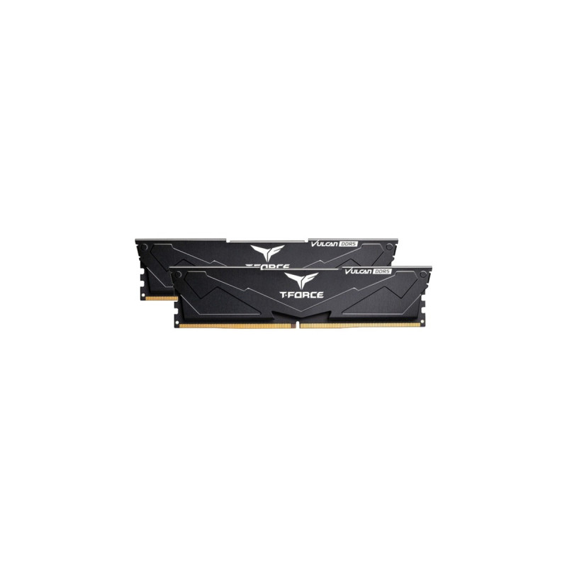 Team Group DIMM 32 GB DDR5-5600 (2x 16 GB) Dual-Kit, Arbeitsspeicher(schwarz, FLBD532G5600HC32DC01, VULCAN, INTEL XMP)