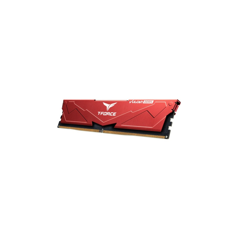 Team Group DIMM 32 GB DDR5-5600 (2x 16 GB) Dual-Kit, Arbeitsspeicher(rot, FLRD532G5600HC32DC01, VULCAN, INTEL XMP)