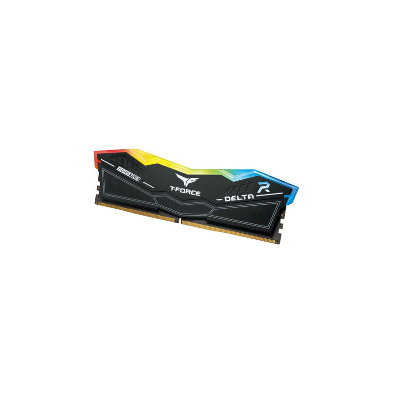 Team Group DIMM 32 GB DDR5-6000 (2x 16 GB) Dual-Kit, Arbeitsspeicher(schwarz, FF3D532G6000HC30DC01, Delta RGB, INTEL XMP)