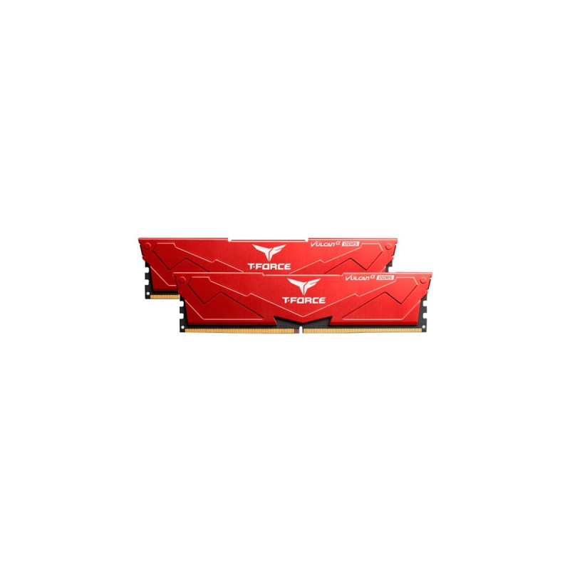 Team Group DIMM 32 GB DDR5-6000 (2x 16 GB) Dual-Kit, Arbeitsspeicher(rot, FLRD532G6000HC38ADC01, Vulcan, INTEL XMP)