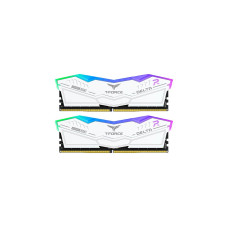 Team Group DIMM 32 GB DDR5-6600 (2x 16 GB) Dual-Kit, Arbeitsspeicher(weiß, FF4D532G6600HC34DC01, Delta RGB, INTEL XMP)