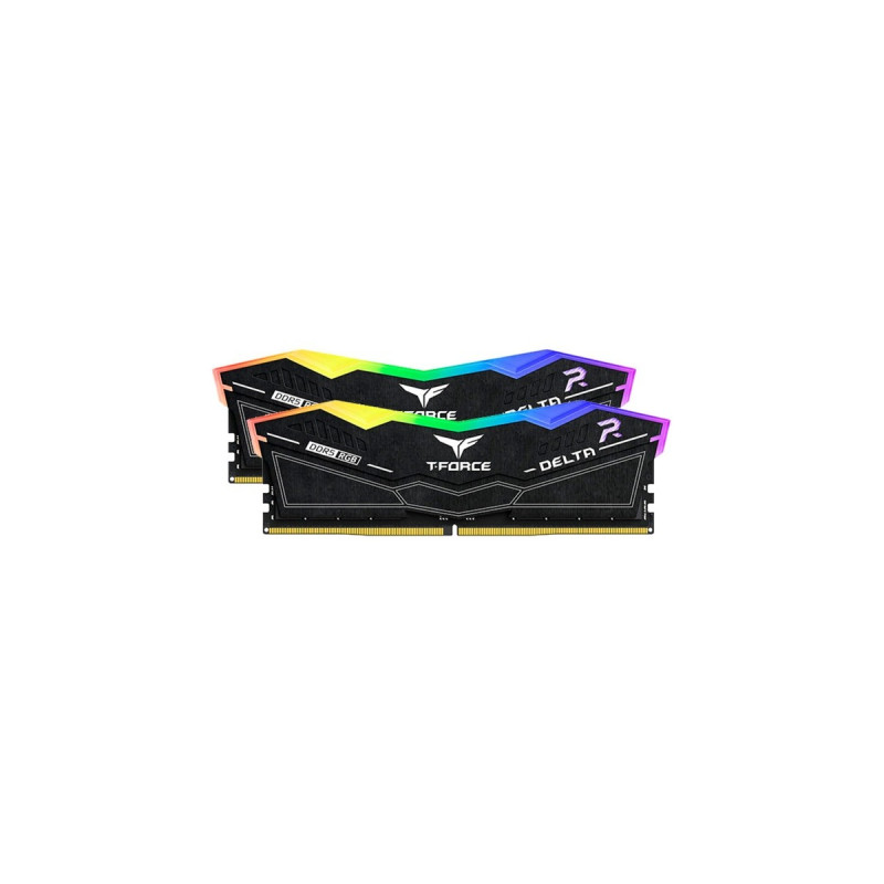 Team Group DIMM 32 GB DDR5-7200 (2x 16 GB) Dual-Kit, Arbeitsspeicher(schwarz, FF3D532G7200HC34ADC01, Delta RGB, INTEL XMP)