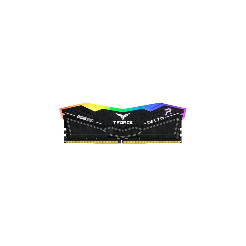 Team Group DIMM 32 GB DDR5-8000 (2x 16 GB) Dual-Kit, Arbeitsspeicher(schwarz, FF3D532G8000HC38DDC01, Delta RGB, INTEL XMP)