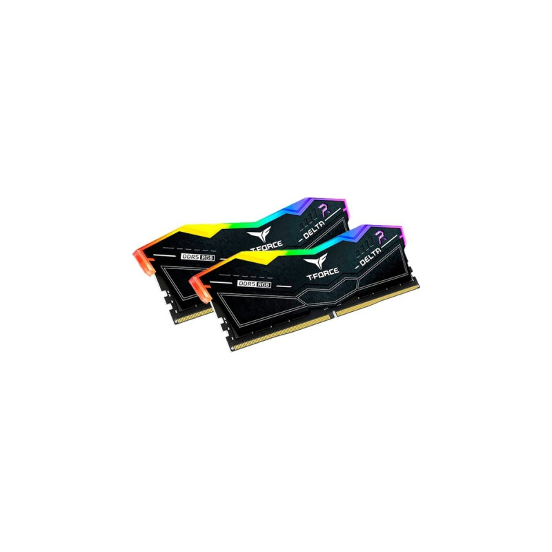 Team Group DIMM 48 GB DDR5-7600 (2x 24 GB) Dual-Kit, Arbeitsspeicher(schwarz, FF3D548G7600HC36EDC01, Delta RGB, INTEL XMP)