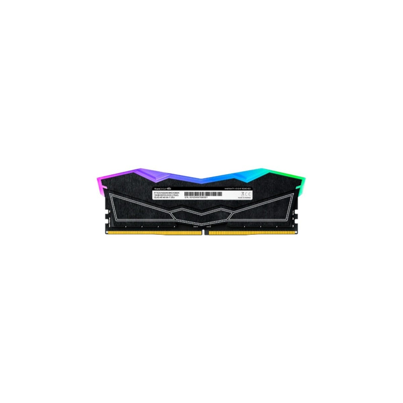 Team Group DIMM 48 GB DDR5-7600 (2x 24 GB) Dual-Kit, Arbeitsspeicher(schwarz, FF3D548G7600HC36EDC01, Delta RGB, INTEL XMP)