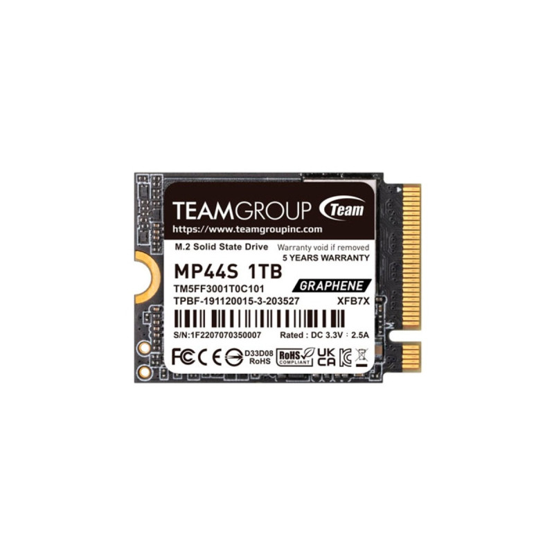 Team Group MP44S 1 TB, SSD(PCIe 4.0 x4, NVMe, M.2 2230)
