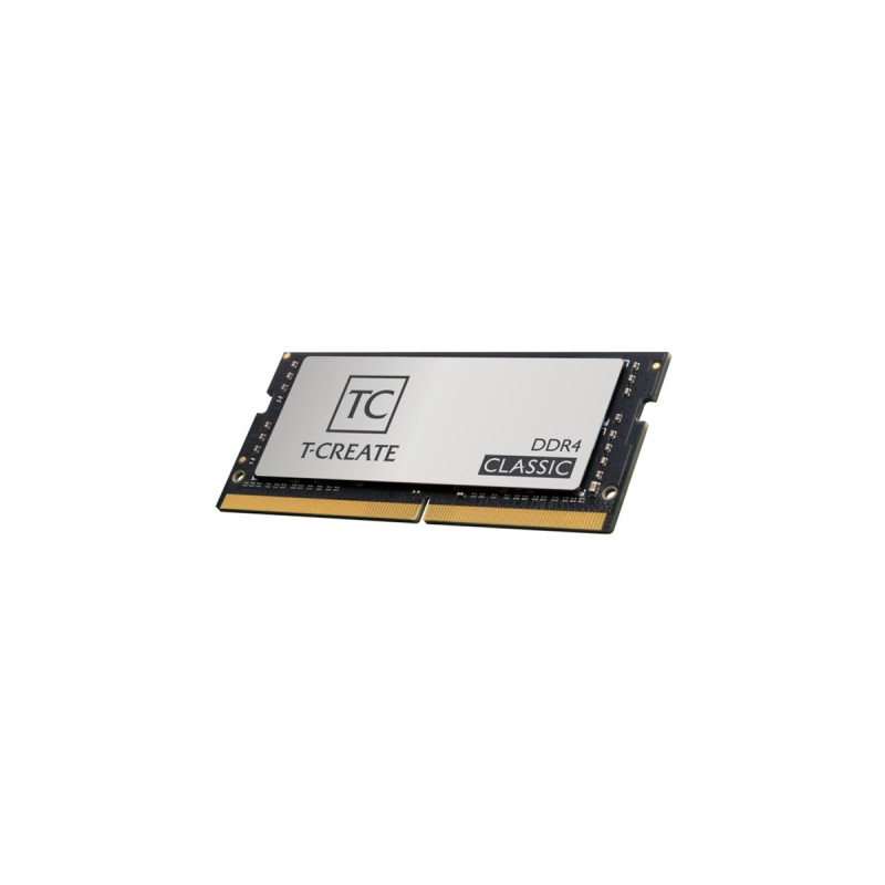 Team Group SO-DIMM 16 GB DDR4-3200, Arbeitsspeicher(silber, TTCCD416G3200HC22-S01, T-CREATE CLASSIC )