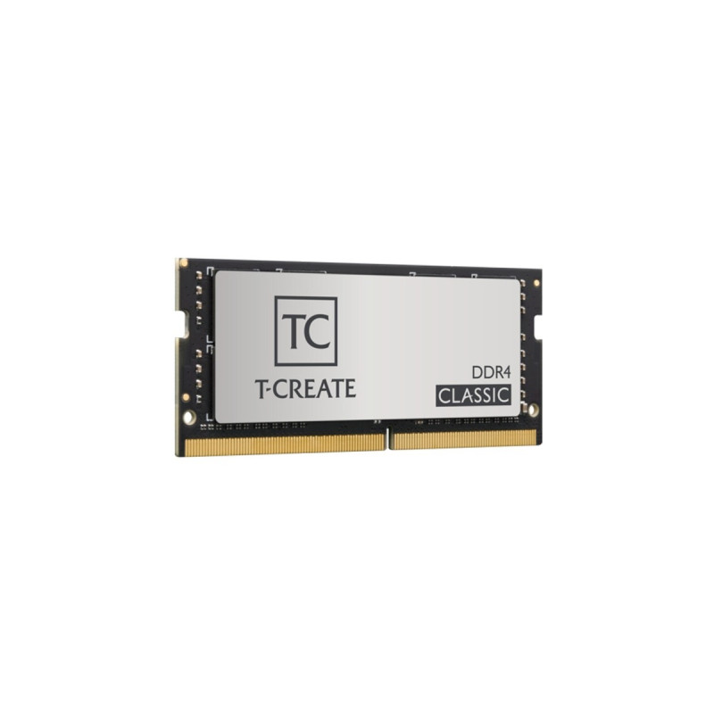 Team Group SO-DIMM 8 GB DDR4-3200, Arbeitsspeicher(silber, TTCCD48G3200HC22-S01, T-CREATE CLASSIC )