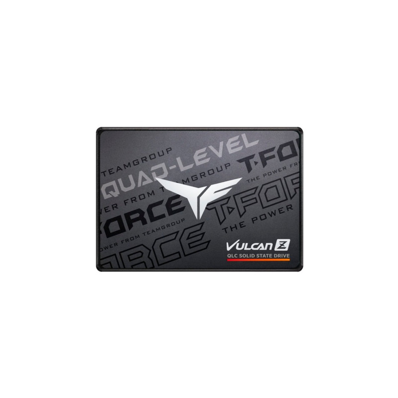 Team Group VULCAN Z QLC 2 TB, SSD(schwarz/grau, SATA 6 Gb/s, 2,5