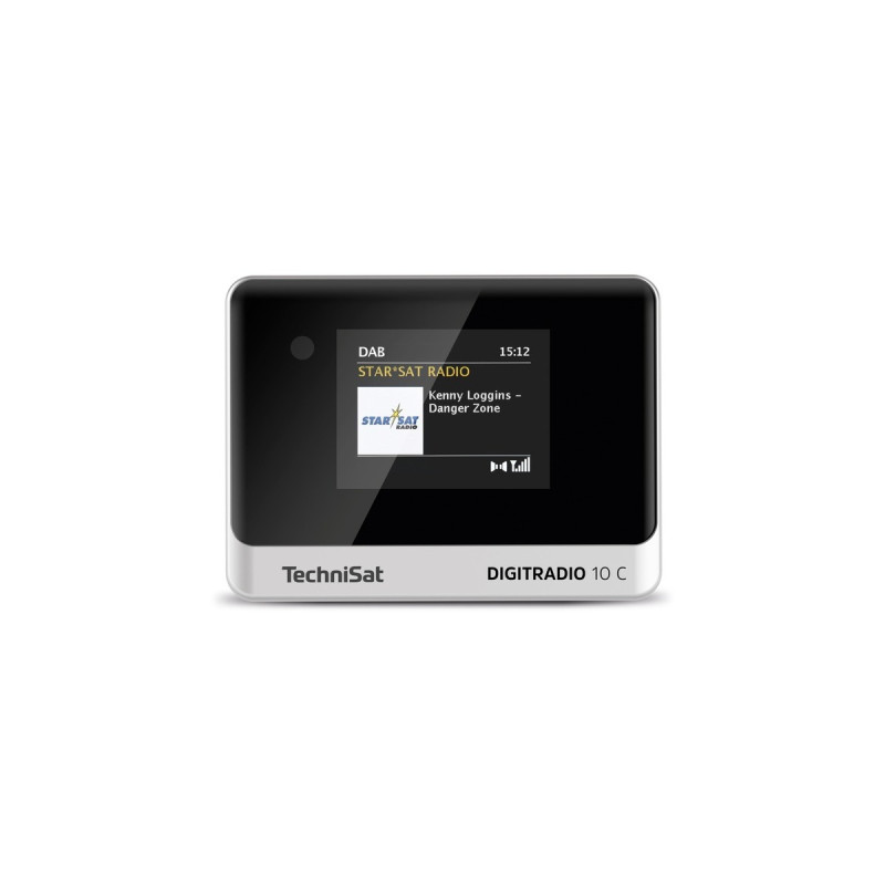 TechniSat DIGITRADIO 10 C, Adapter(schwarz/silber, UKW, DAB+)