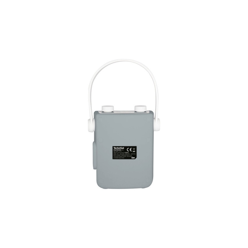TechniSat DIGITRADIO 30(weiß/grau, Bluetooth, IPX5)