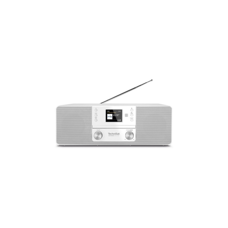 TechniSat DIGITRADIO 370 CD BT, Badradio(weiß, DAB, UKW, CD, Bluetooth)