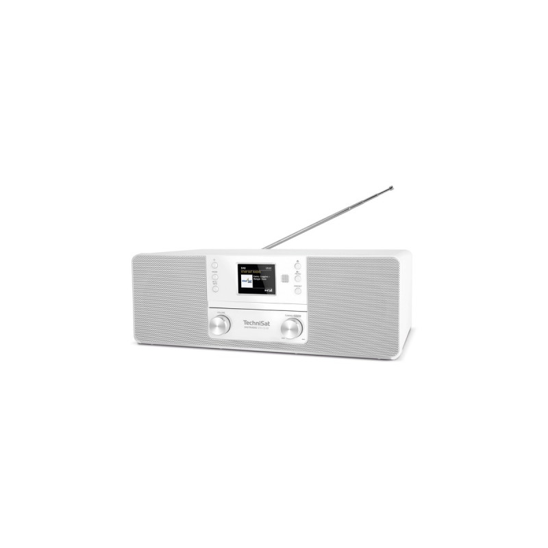 TechniSat DIGITRADIO 370 CD BT, Badradio(weiß, DAB, UKW, CD, Bluetooth)