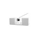TechniSat DIGITRADIO 370 CD BT, Badradio(weiß, DAB, UKW, CD, Bluetooth)