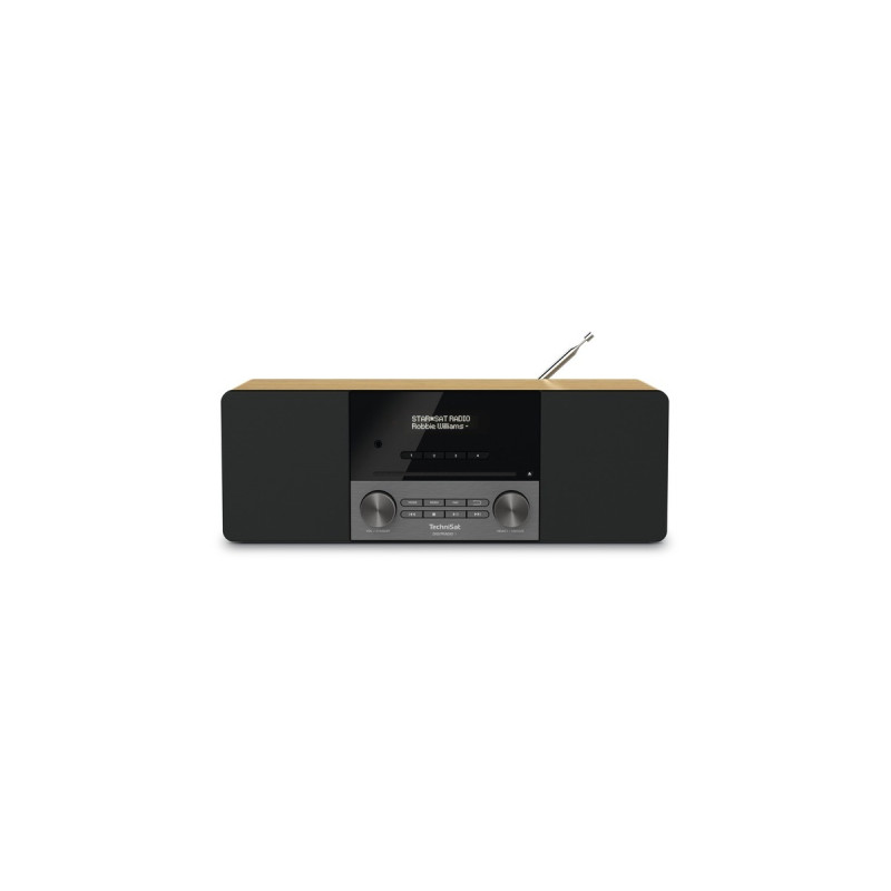 TechniSat DIGITRADIO 3(eiche/schwarz, DAB, UKW, Bluetooth)