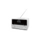 TechniSat DIGITRADIO 586, Internetradio(weiß/silber, WLAN, Bluetooth, CD)