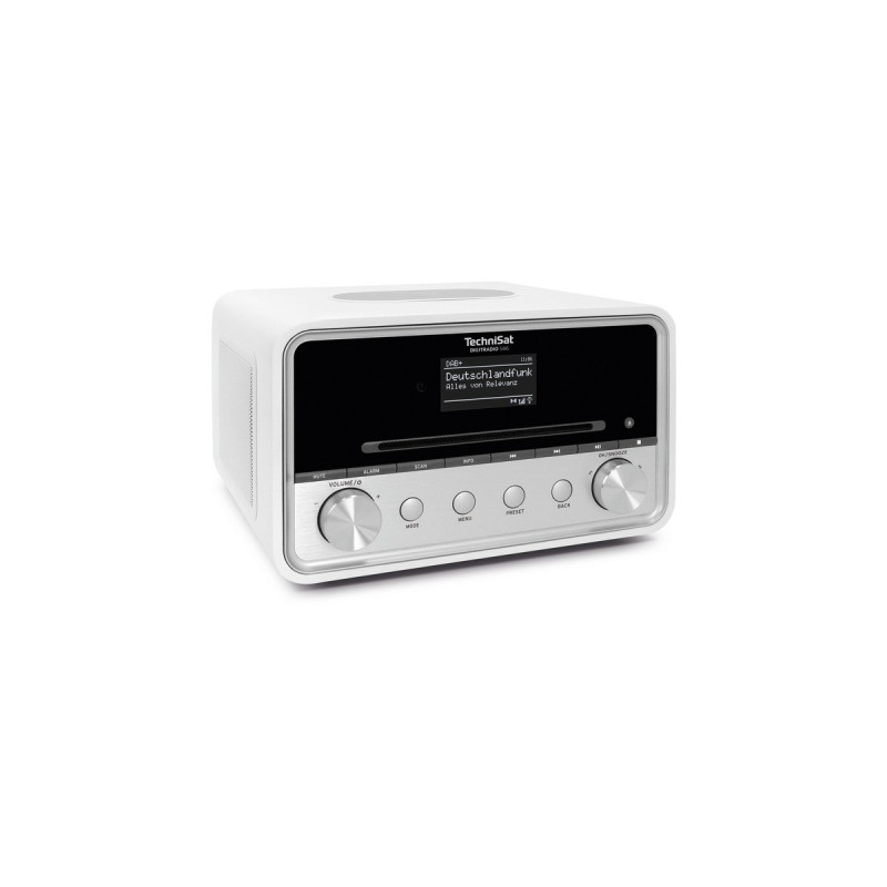 TechniSat DIGITRADIO 586, Internetradio(weiß/silber, WLAN, Bluetooth, CD)