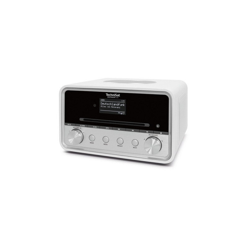 TechniSat DIGITRADIO 586, Internetradio(weiß/silber, WLAN, Bluetooth, CD)